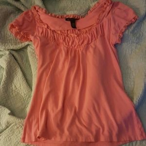 Inc. Pink, short sleeve top